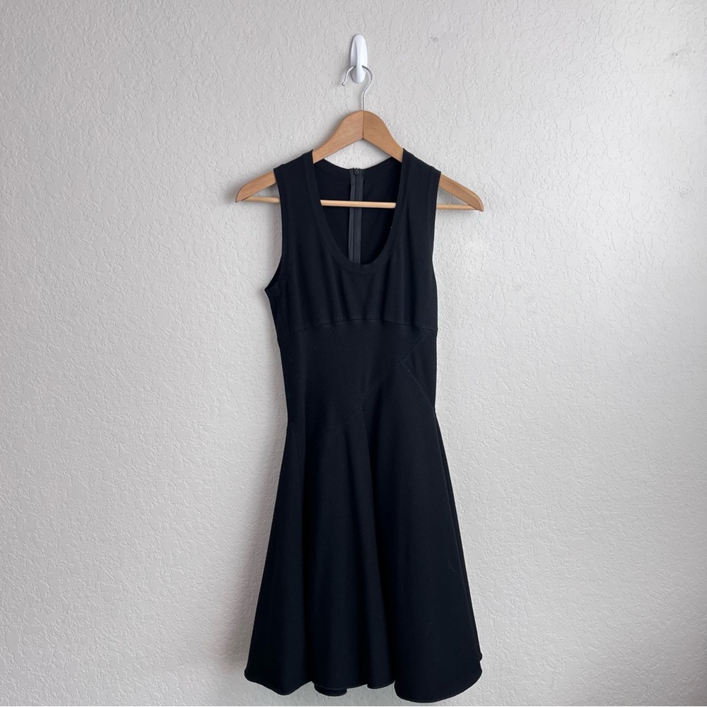 Azzedine ALAIA Dress Knit Fit & Flare Pleated A Line Knit - Picture 2 of 16